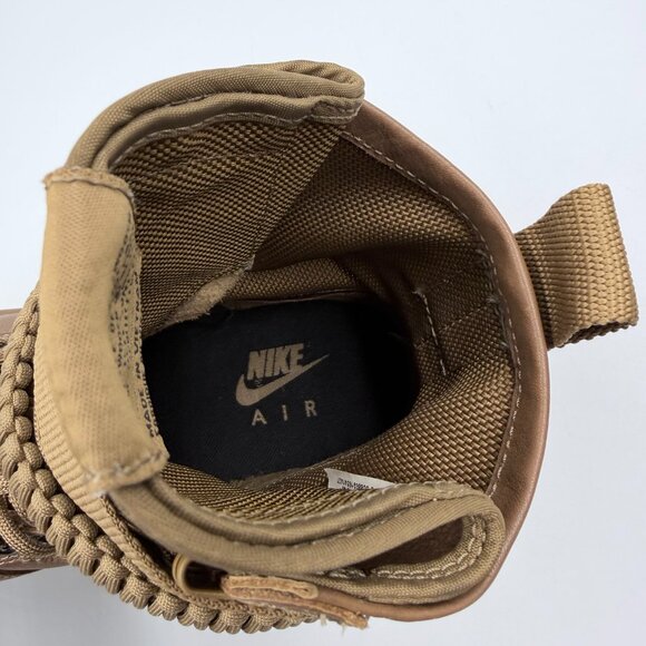 Wmns Nike SF Air Force 1 High 'Golden Beige' + Duffle Bag - Limited Edition - Picture 6 of 16